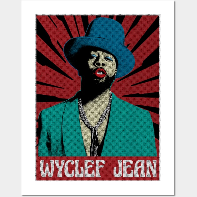 Wyclef jean The Fugees Pop ART Wall Art by Motor Lipat